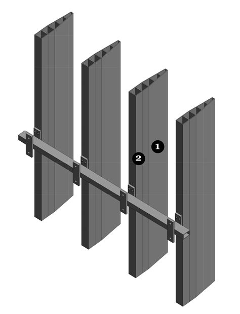 MD Lamel types - verschillende zonwerende lamellen.