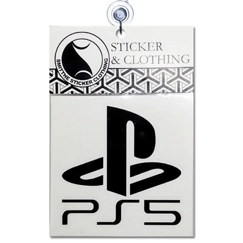 Sticker PS5 Playstation 5 Console Game Logo v.1 Cutting Sticker ...