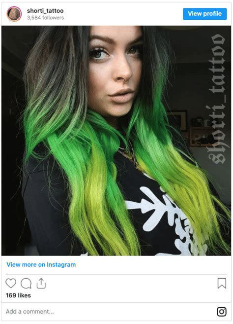 Top Image Green And Black Hair Thptnganamst Edu Vn