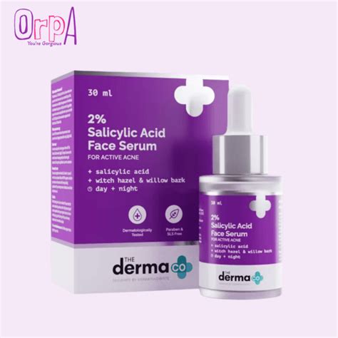 The Derma Co 2 Salicylic Acid Face Serum 30ml Orpa