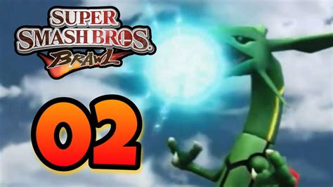 IL LEGGENDARIO RAYQUAZA È SPETTACOLARE Super Smash Bros Brawl Ep