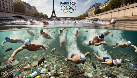 Seine Pollu E Menace Sur Les Jeux Olympiques De Paris