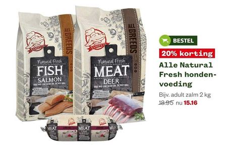 Alle Natural Fresh Hondenvoeding 20 Korting Aanbieding Bij Welkoop