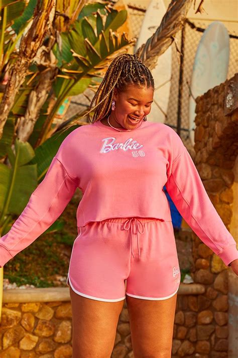 Plus Size Barbie Graphic Pullover