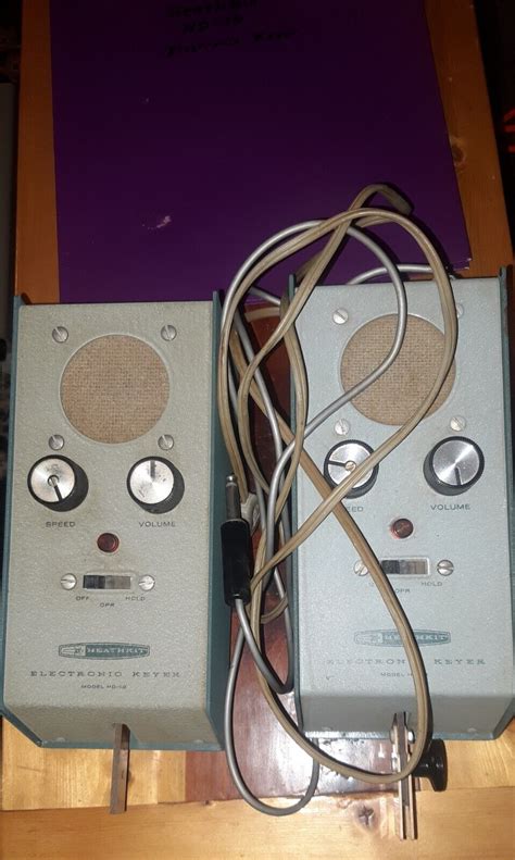 Heathkit Electronic Keyer Model Hd 10 Lot Of 2 Estate Ebay