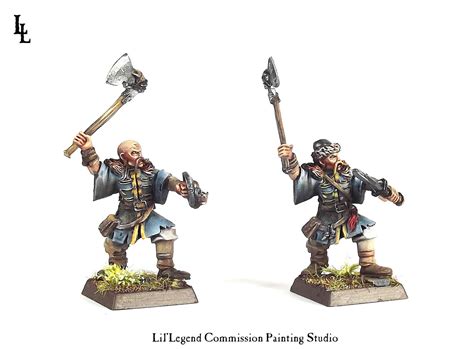 Kislev Mordheim Warband Commission Lillegend Commission Painting Studio