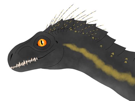 Baby Indoraptor Head 2 By Whitedinocrocuta On Deviantart