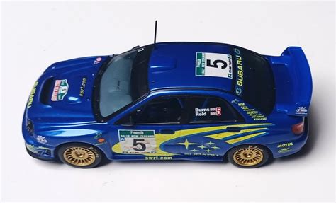 IXO 1 43 1 Coche De Carreras A Escala Subaru Impreza WRC New