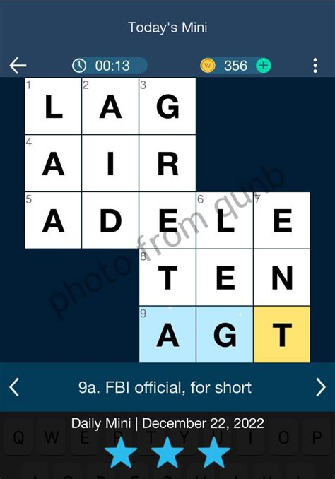 Daily Themed Mini Crossword December 22 2022 Answers Qunb