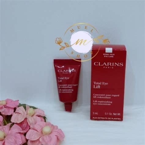 Jual Clarins Total Eye Lift Replenishing Eye Concentrate 3 Ml Shopee