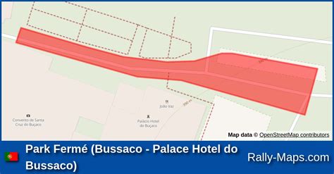 Park Ferm Bussaco Palace Hotel Do Bussaco Stage Map Rally