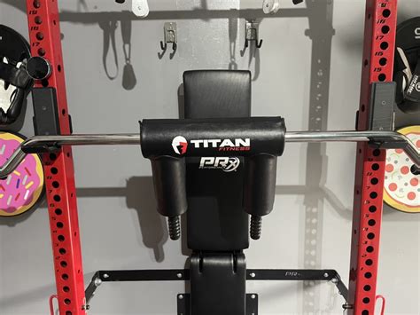 Titan Fitness Safety Squat Bar V Review Garage Gym Lab