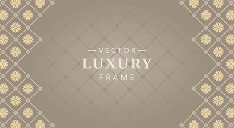 Vector Vintage Batik Pattern Calligraphic Frames Retro Elegant