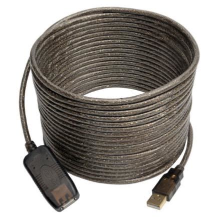 U026 025 Cable de Extensión Tripp Lite Repetidor Activo USB 2 0 A M H 7