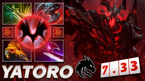 7 33 Yatoro Shadow Fiend Nevermore Dota 2 Pro Gameplay Watch