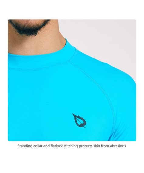 Men S Basic Long Sleeve Rashguard Uv Sun Protection Athletic Swim Shirt