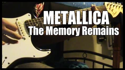 The Memory Remains Metallica Guitar Cover YouTube