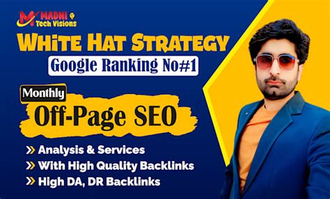 Do Complete White Hat Monthly Off Page Seo Backlinks Service By