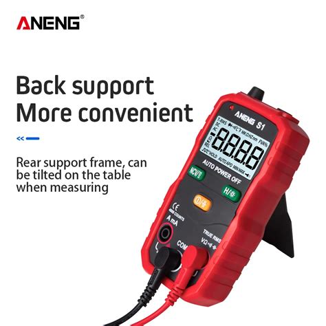 Aneng S Digital Multimeter True Rms Auto Range Professional Lcd