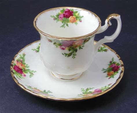 Royal Albert Old Country Rose Coffee Cup And Saucer Smolle S A