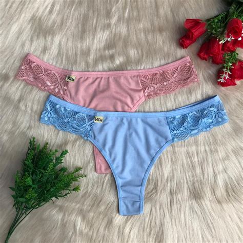 Calcinha Fio Sexy Plus Size Calcinha Lisa Renda Sexy Vida Store Lingerie Feminina Sensual