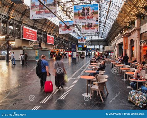 Gare De L`est Train Station Paris France Editorial Photo Image Of