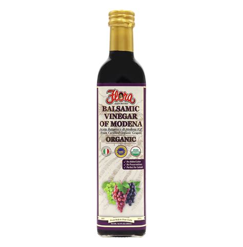 Organic Balsamic Vinegar Of Modena 169oz Flora Fine Foods