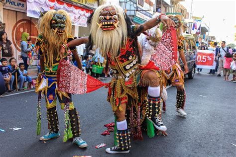 Traditional Art From Asia Jathilan In Parade Editorial Photo Image Of