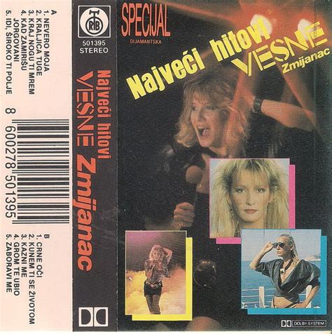 Vesna Zmijanac – Najveći Hitovi (1989, Cassette) - Discogs