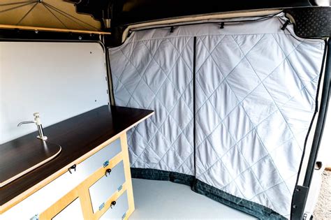 Insulated Partition for Camper Van Conversions - Wayfarer Vans