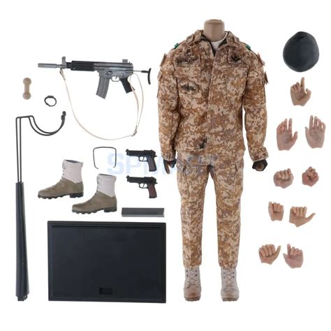 1/6 Scale Collectible Soldier Action Figure Body Clothes and ...