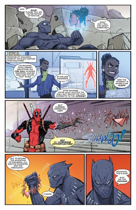 Black Panther Vs Deadpool Issue 5 Read Black Panther Vs Deadpool