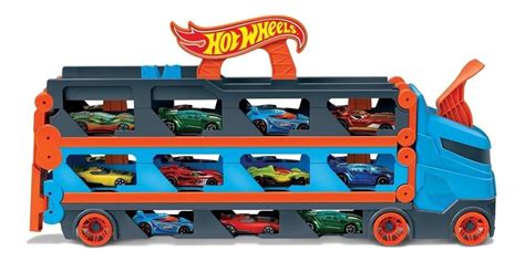 Hot Wheels City Guincho Pista Corridas Speedway Hauler Gvg Parcelamento Sem Juros