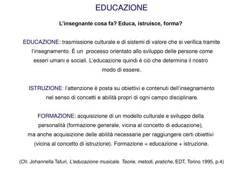 EDUCAZIONE MUSICALE 1 L ESPERIENZA MUSICALE Ppt Scaricare