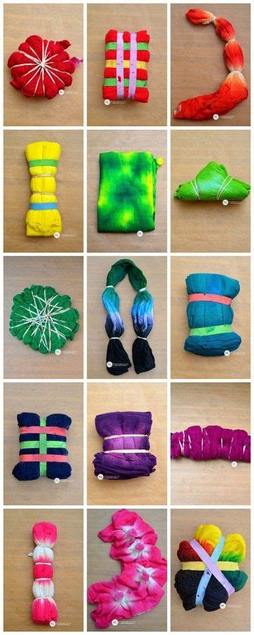 Окрашивание ткани и готовой одежды. | Tie dye patterns diy, Diy tie dye ...