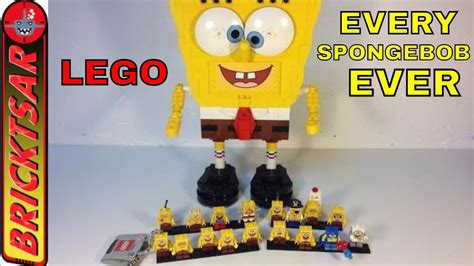 Every Lego Spongebob Squarepants Minifigure Ever Complete Collection