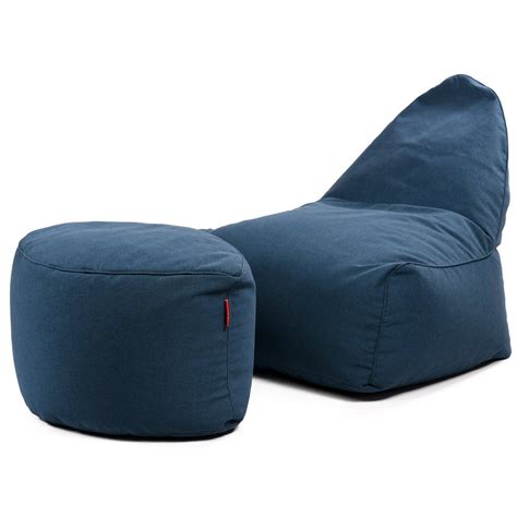 Couchette XXXL Aero Lounge Chair Bean Bag And Pouffe Polyester Asaba