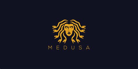 Medusa Goddess Head Logo Template By Farahnaveed Codester