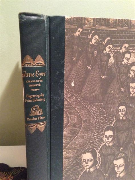 Jane Eyre And Wuthering Heights Charlotte And Emily Bronte 1943 Eichenberg