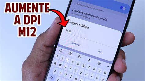 Como Aumentar A Dpi Do Galaxy M Youtube