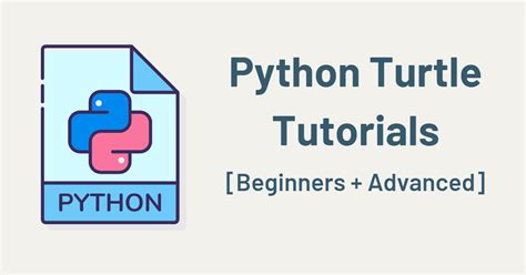 Python Turtle Tutorials Python Guides