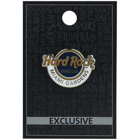 Rock Shop - Hard Rock Stadium Logo Pin