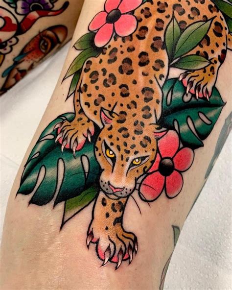 Pin By Esteban Piedra On Tattoo Leopard Tattoos Cute Tattoos Tattoos