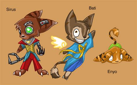 Lombax Chibis By Lombaxlovers On Deviantart