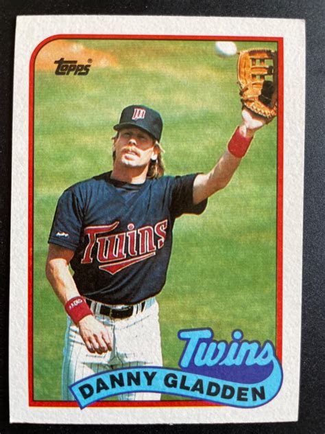 Danny Gladden Ungraded 1989 Topps