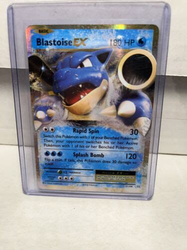 Blastoise Ex Ultra Rare Xy Evolutions Pokemon Tcg Ebay