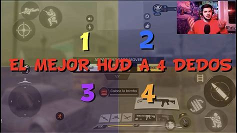 Como Configurar Tu Hud Para Jugar A 4 Dedos Cod Mobile Youtube