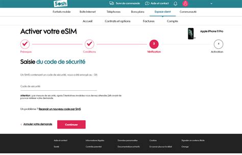 Comment Passer Gratuitement Dune Sim Une Esim Chez Sosh Next