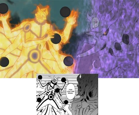 Madara vs Guy: Manga and Anime Comparison | Daily Anime Art