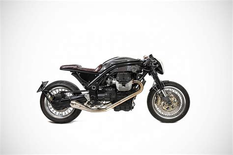 Custom Moto Guzzi Griso Cafe Racer Gessato